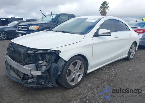 2017 Mercedes-Benz Cla 250 z USA, uszkodzony, nr VIN WDDSJ4EB4HN426253